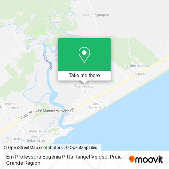 Em Professora Eugênia Pitta Rangel Veloso map