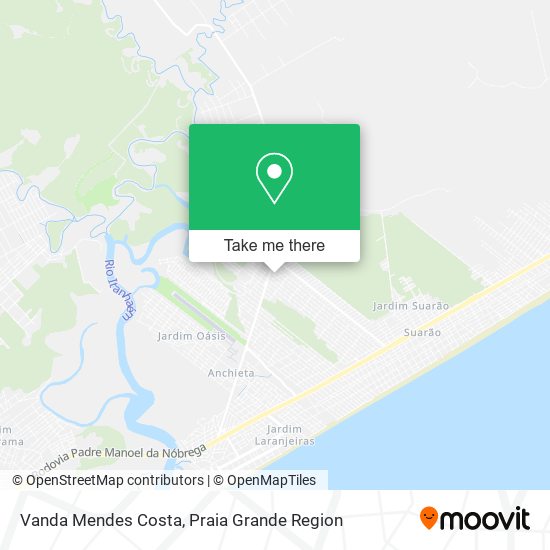 Vanda Mendes Costa map