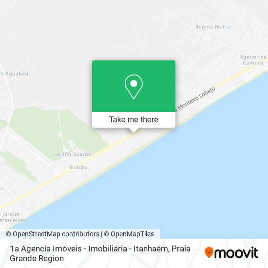 1a Agencia Imóveis - Imobiliária - Itanhaém map