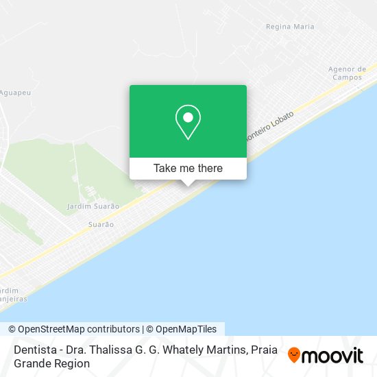 Dentista - Dra. Thalissa G. G. Whately Martins map