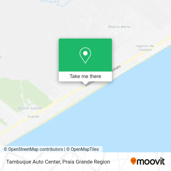 Tambuque Auto Center map