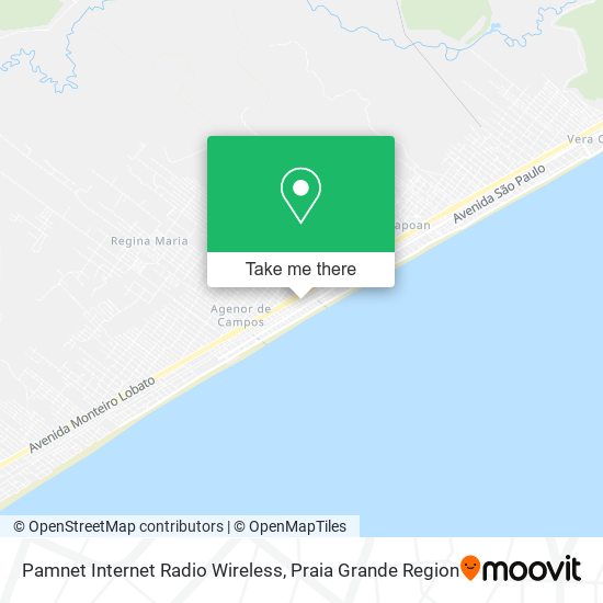 Pamnet Internet Radio Wireless map