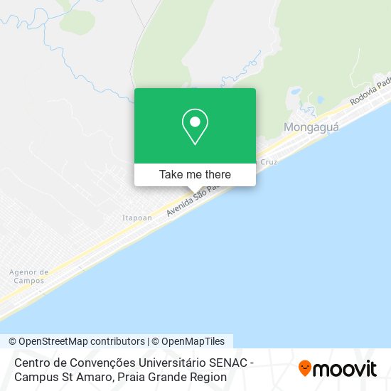 Centro de Convenções Universitário SENAC - Campus St Amaro map