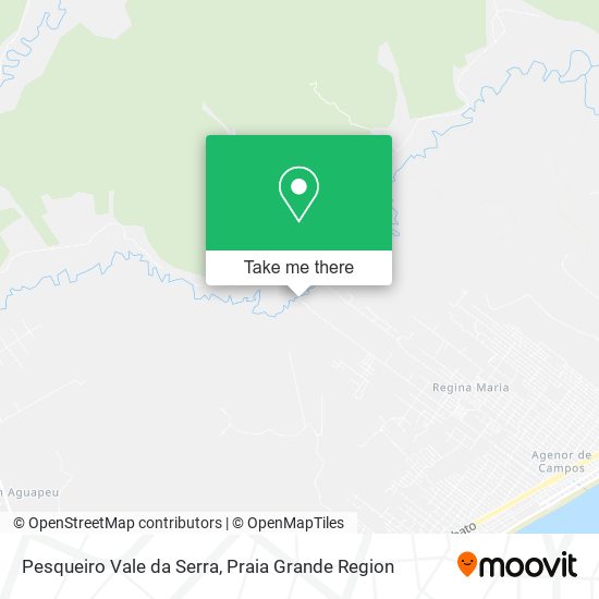 Pesqueiro Vale da Serra map