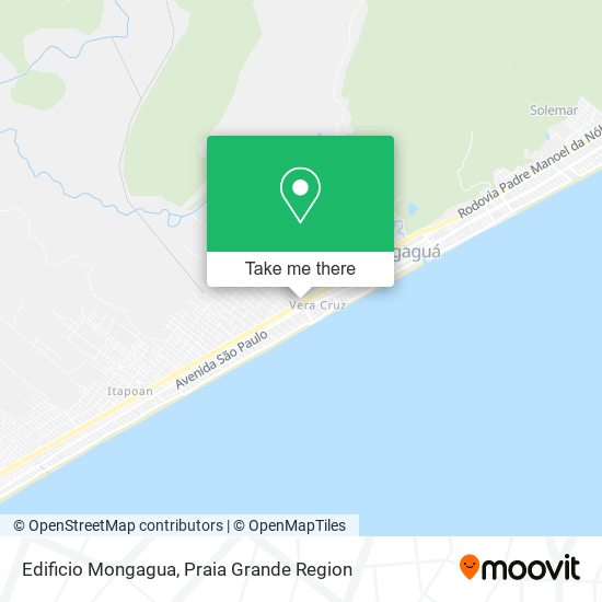Edificio Mongagua map