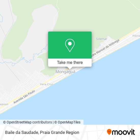 Baile da Saudade map