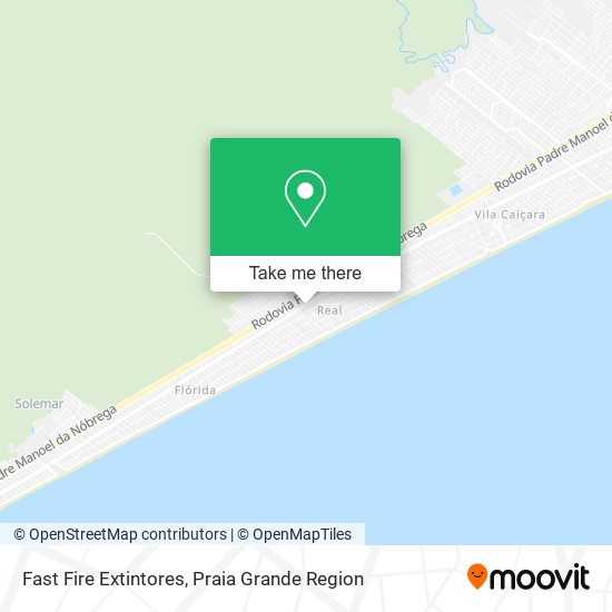 Fast Fire Extintores map