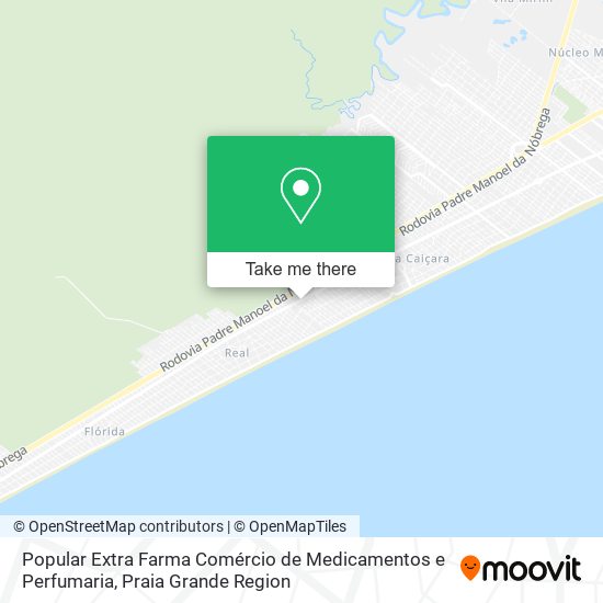 Popular Extra Farma Comércio de Medicamentos e Perfumaria map