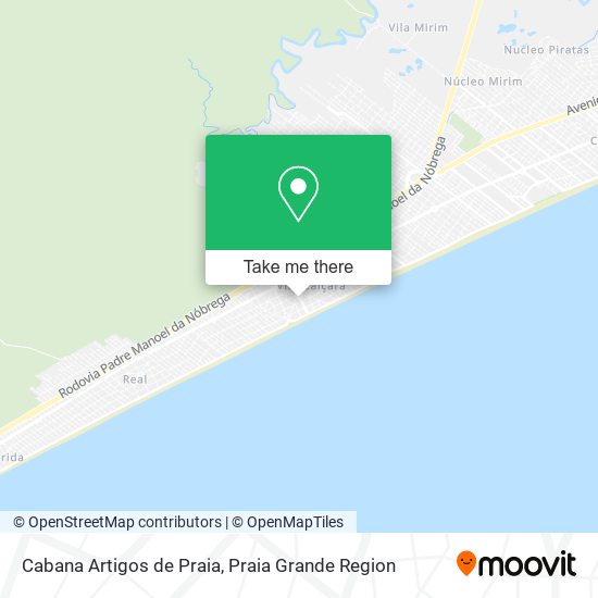 Cabana Artigos de Praia map