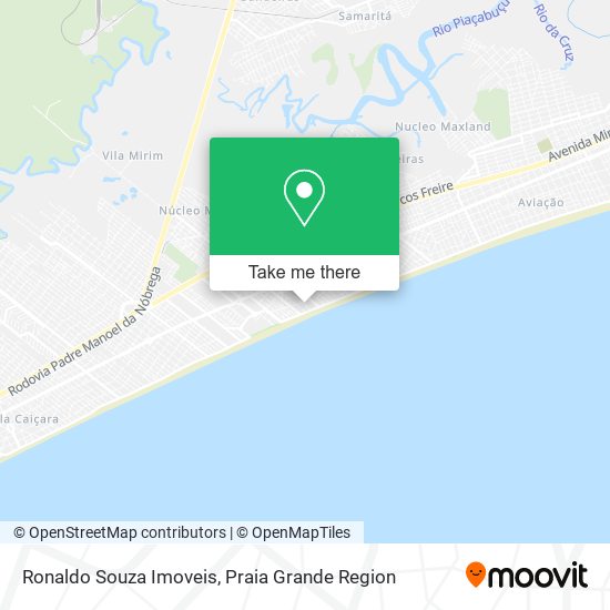 Ronaldo Souza Imoveis map