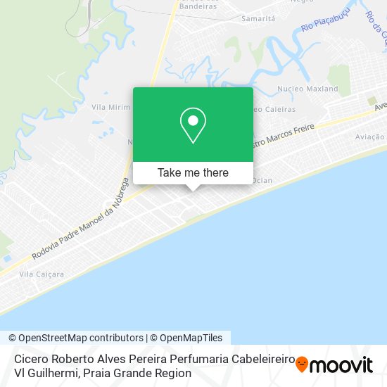 Cicero Roberto Alves Pereira Perfumaria Cabeleireiro Vl Guilhermi map