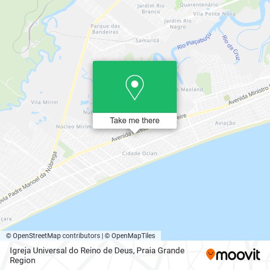 Igreja Universal do Reino de Deus map