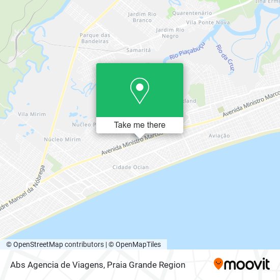 Abs Agencia de Viagens map