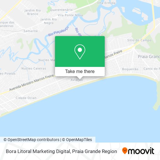 Bora Litoral Marketing Digital map