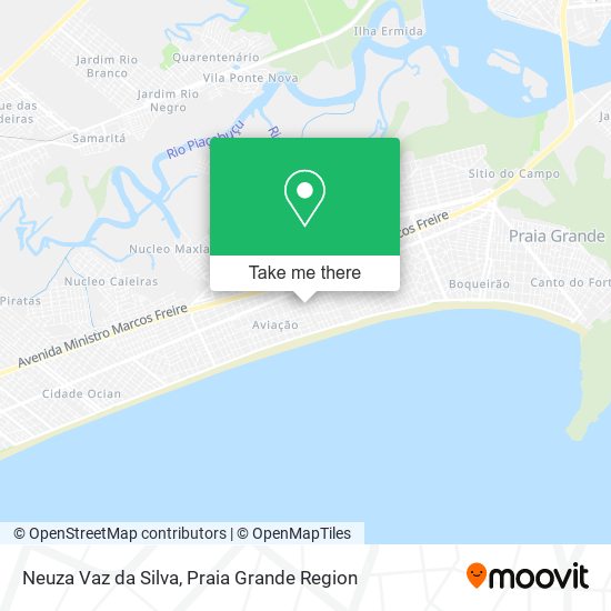 Neuza Vaz da Silva map