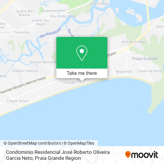 Condomínio Residencial José Roberto Oliveira Garcia Neto map