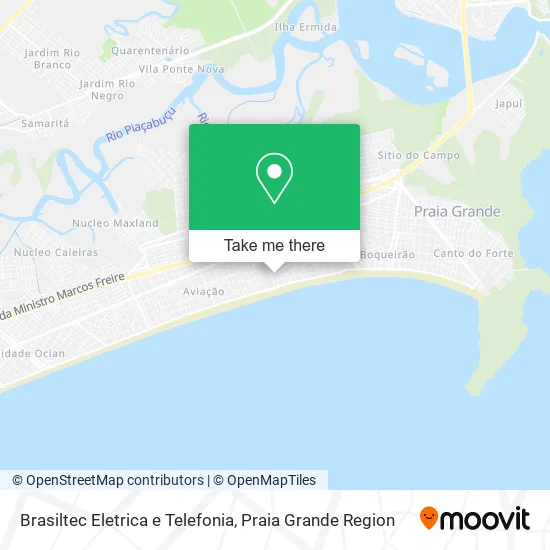 Brasiltec Eletrica e Telefonia map