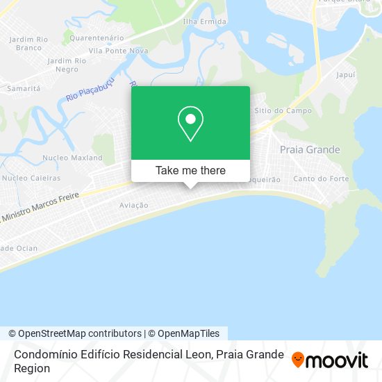Condomínio Edifício Residencial Leon map