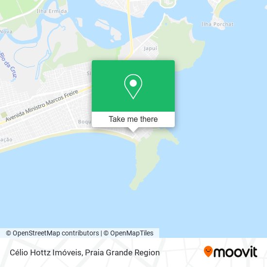 Mapa Célio Hottz Imóveis