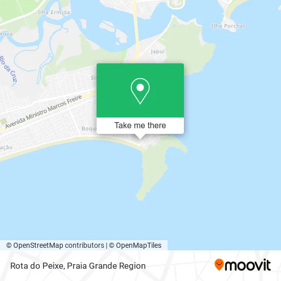 Rota do Peixe map