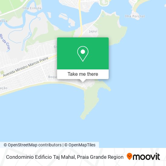 Condominio Edificio Taj Mahal map