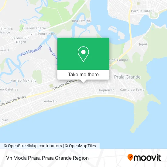 Vn Moda Praia map
