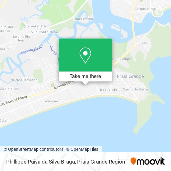 Phillippe Paiva da Silva Braga map