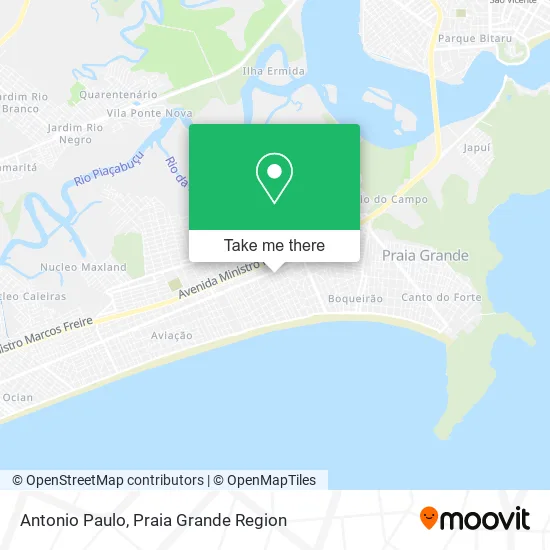 Antonio Paulo map