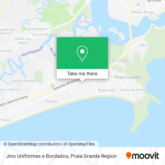 Jms Uniformes e Bordados map