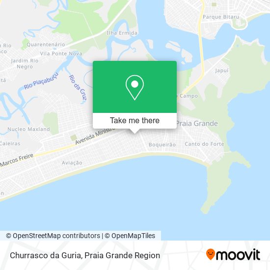 Churrasco da Guria map