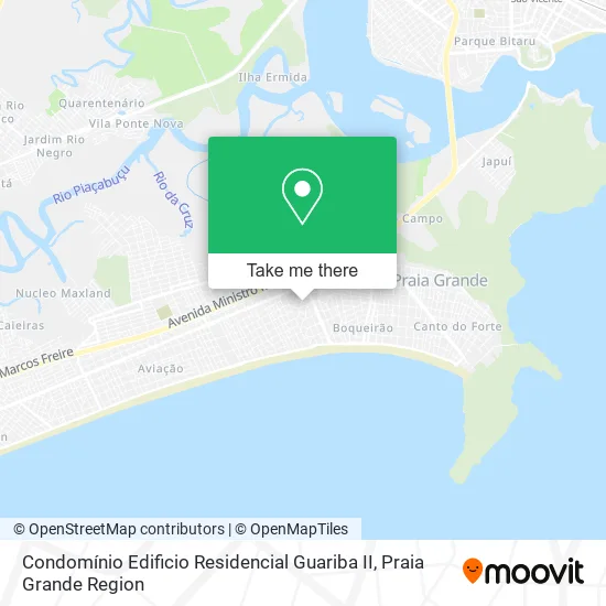 Condomínio Edificio Residencial Guariba II map