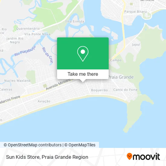 Sun Kids Store map