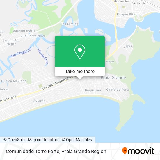 Comunidade Torre Forte map