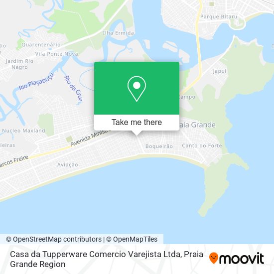 Casa da Tupperware Comercio Varejista Ltda map