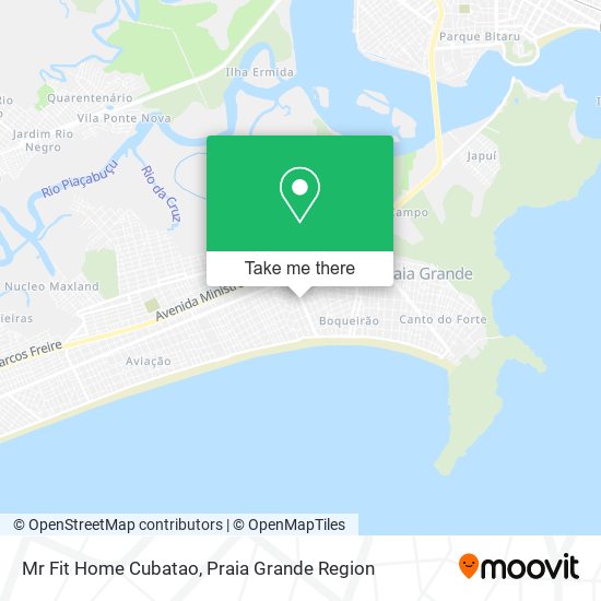 Mr Fit Home Cubatao map