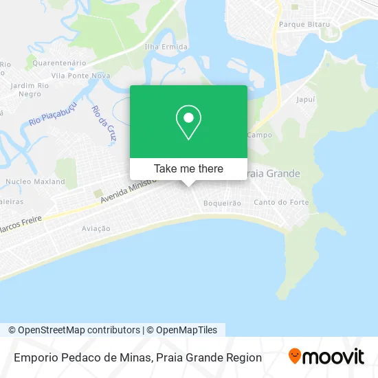 Emporio Pedaco de Minas map