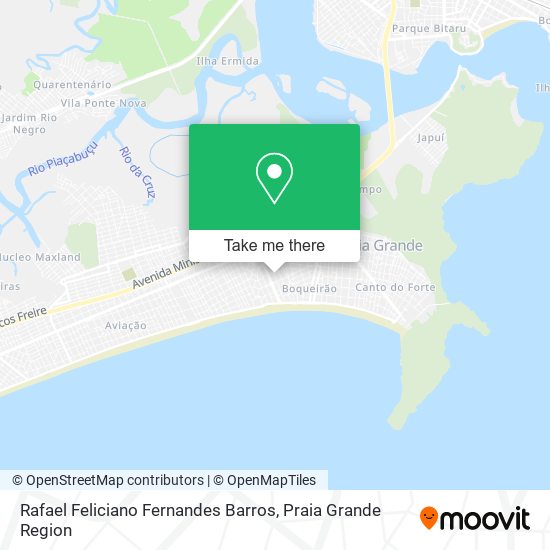Rafael Feliciano Fernandes Barros map