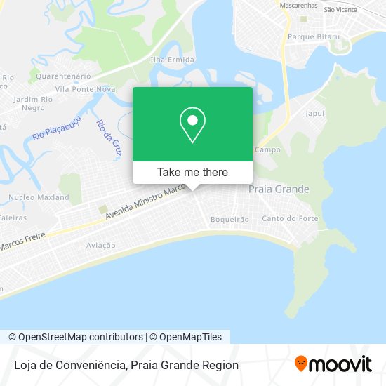 Loja de Conveniência map