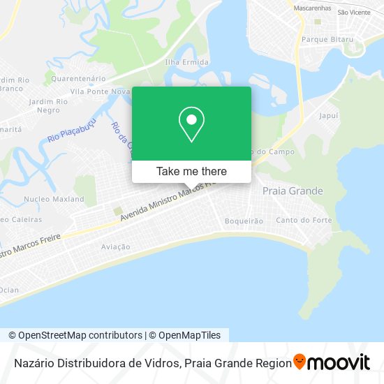 Nazário Distribuidora de Vidros map