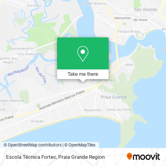 Escola Técnica Fortec map