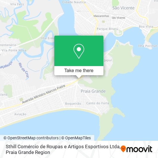 Sthill Comércio de Roupas e Artigos Esportivos Ltda map
