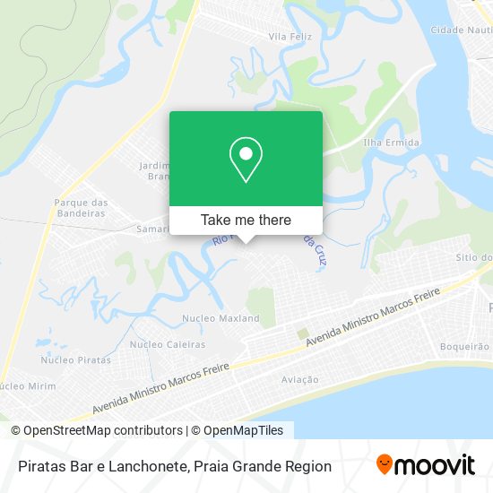 Piratas Bar e Lanchonete map