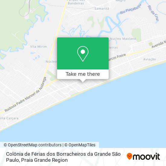 Colônia de Férias dos Borracheiros da Grande São Paulo map