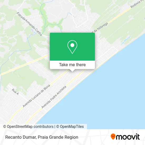 Recanto Dumar map