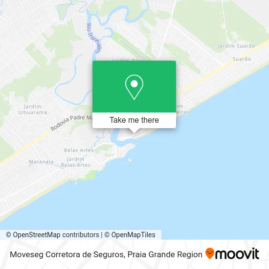 Moveseg Corretora de Seguros map
