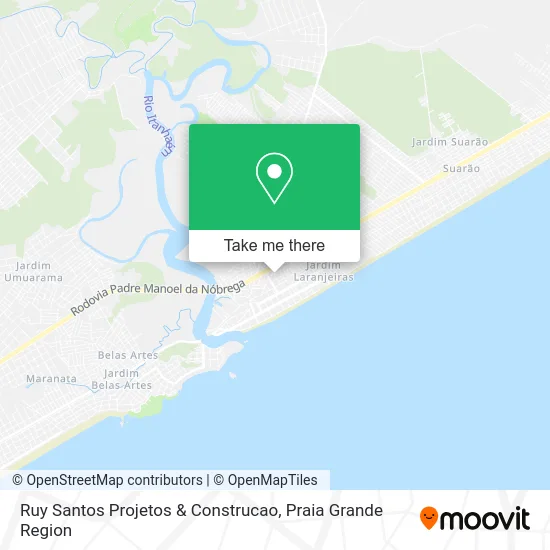 Ruy Santos Projetos & Construcao map