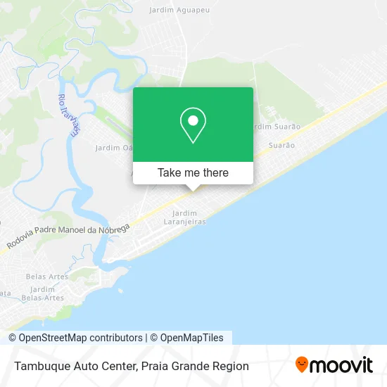 Tambuque Auto Center map