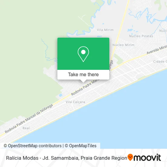 Ralícia Modas - Jd. Samambaia map