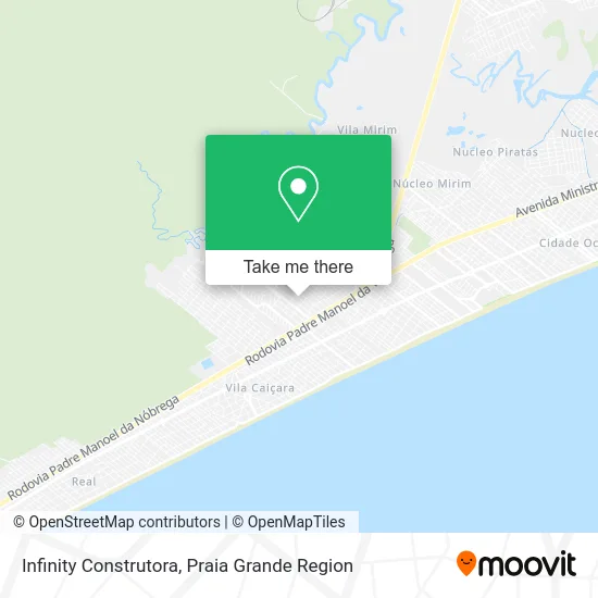 Infinity Construtora map