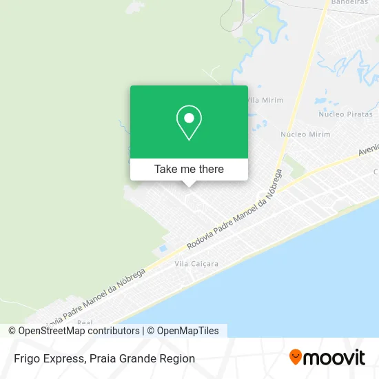 Frigo Express map